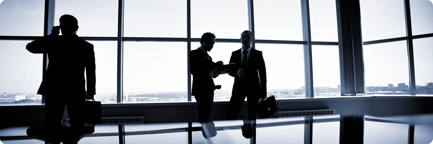 Fotografia de homens de negócio