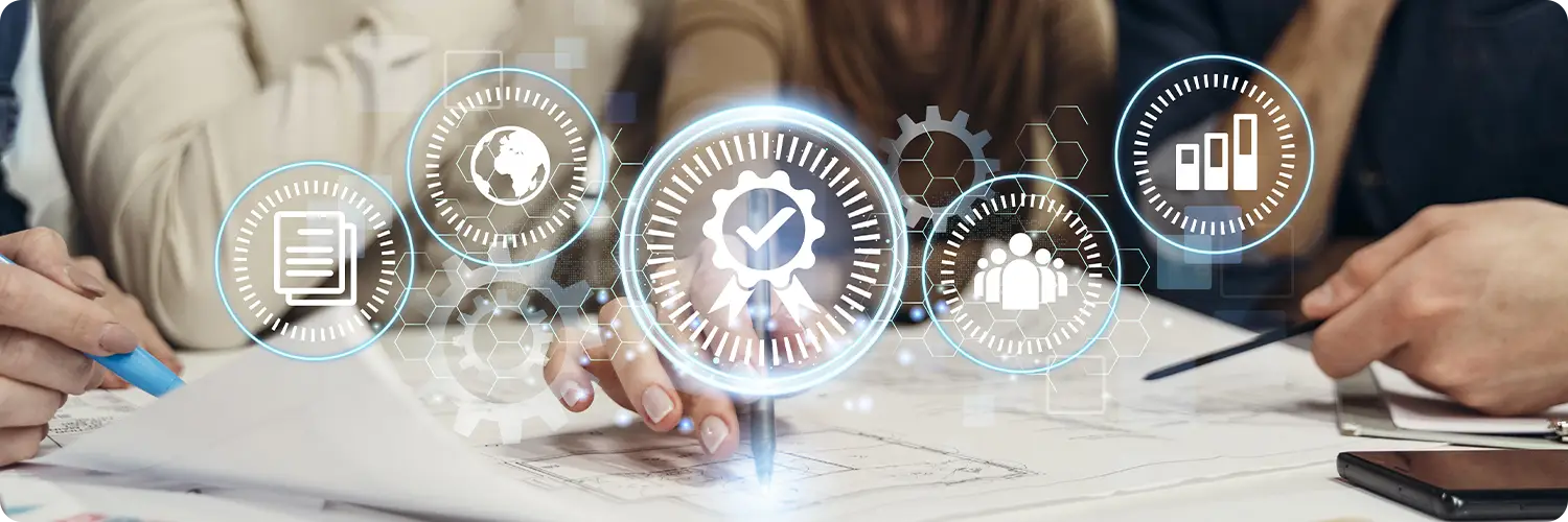 Processo de faturamento ficiente ilustração