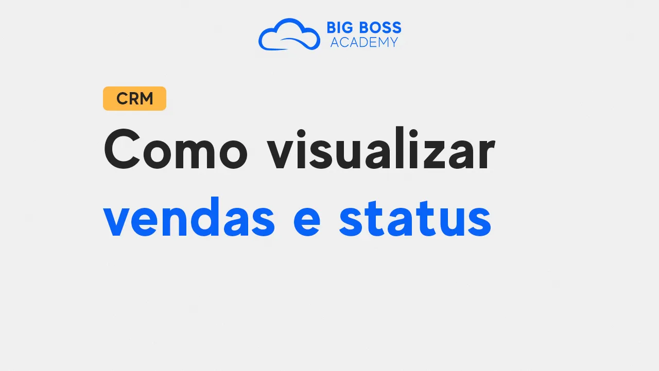 Como Visualizar Vendas e Status