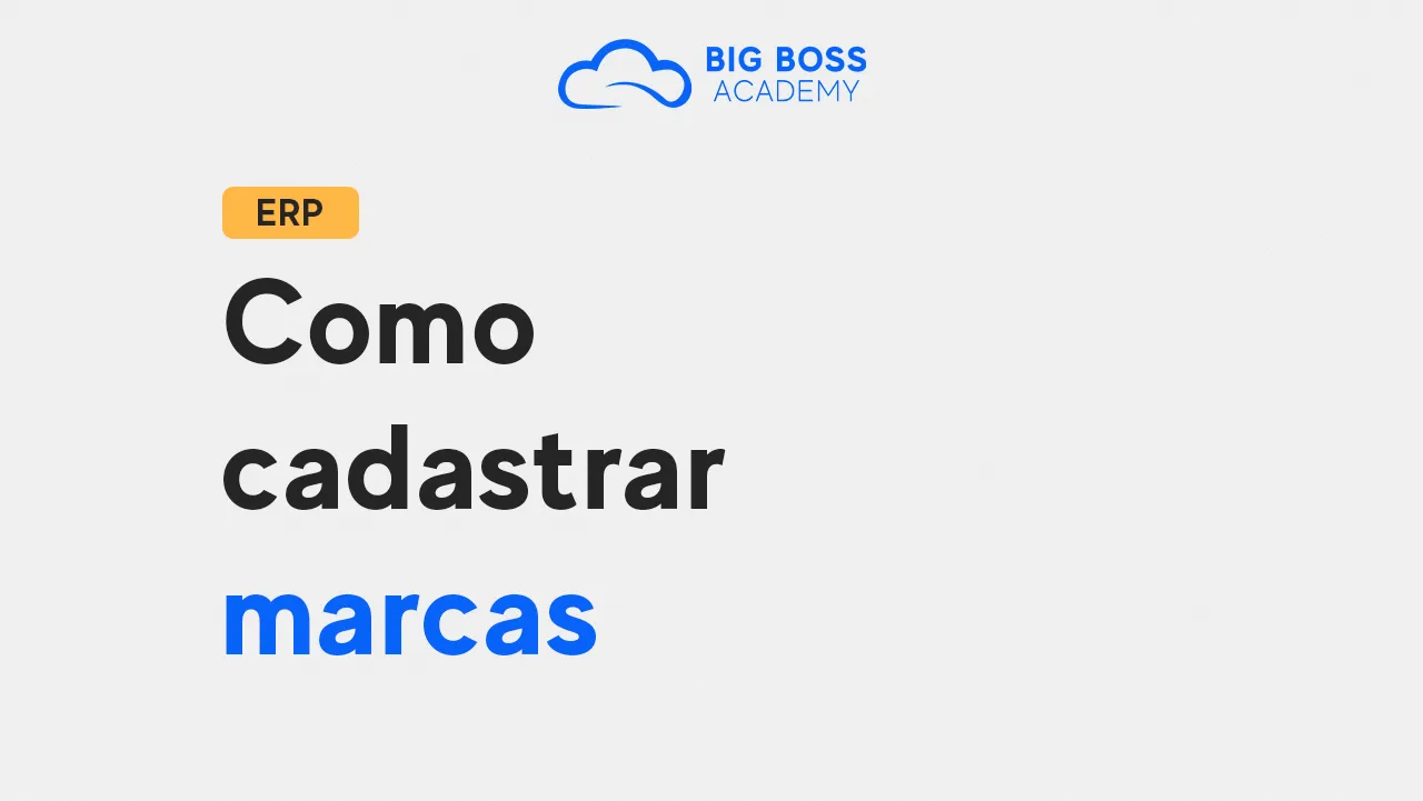 Como Cadastrar Marcas – Sistema de Gestão Financeira (ERP)