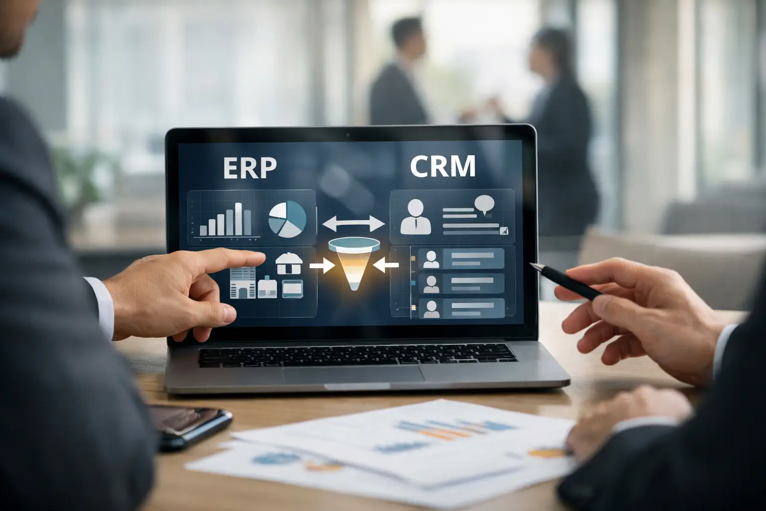 ERP com CRM integrado faz diferença?