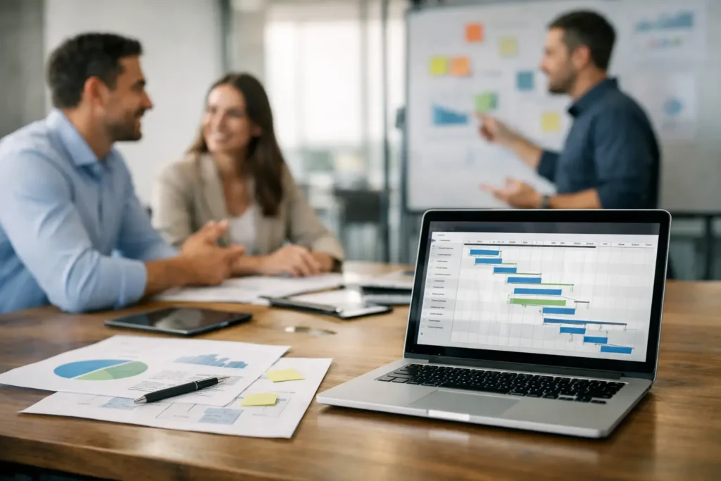 Gestão de projetos integrada ao comercial