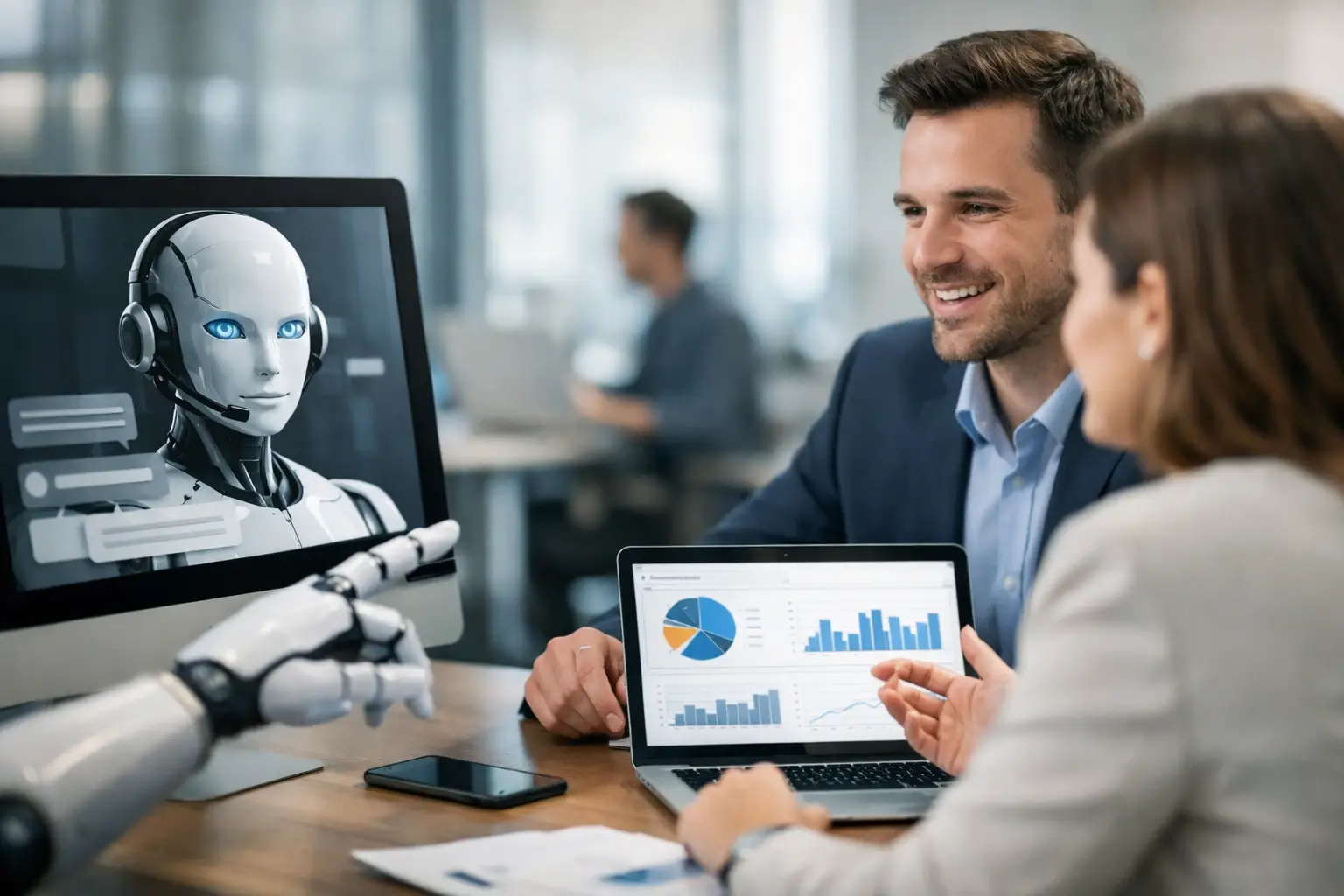 Como automatizar atendimento B2B com IA