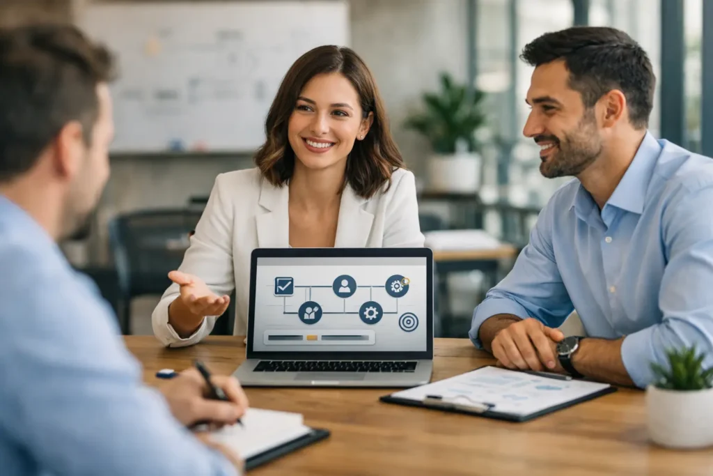 Sistema para implantação de clientes funciona?