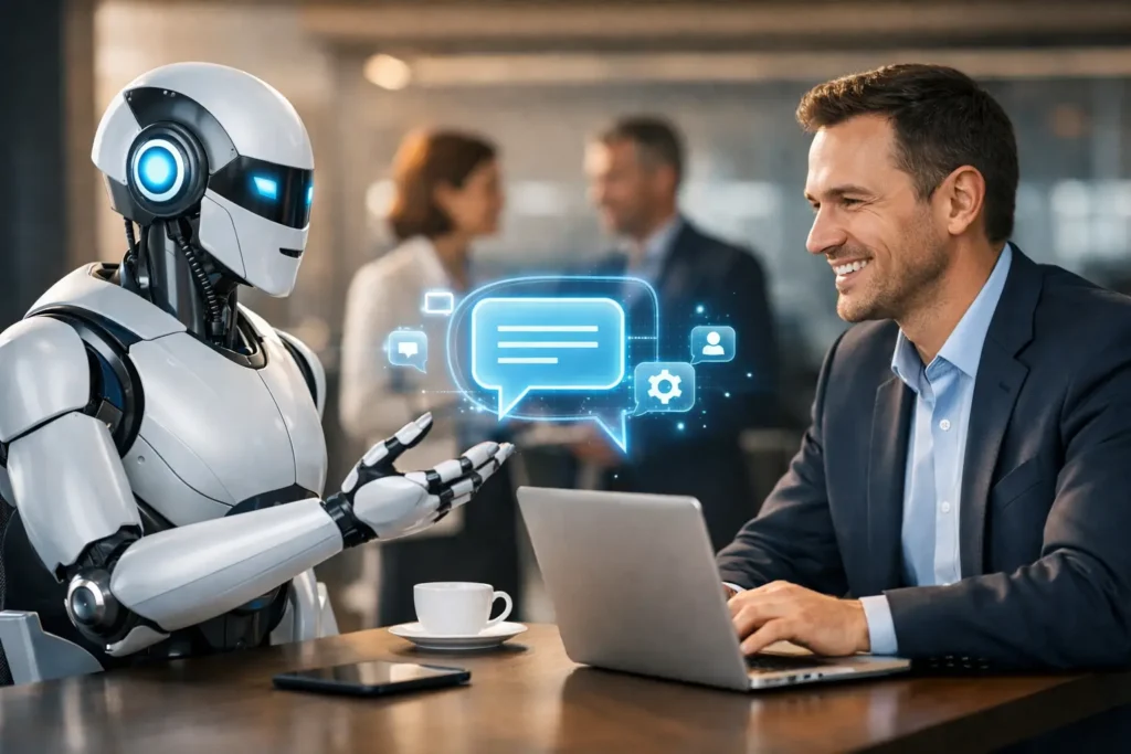 8 melhores usos de IA conversacional no B2B