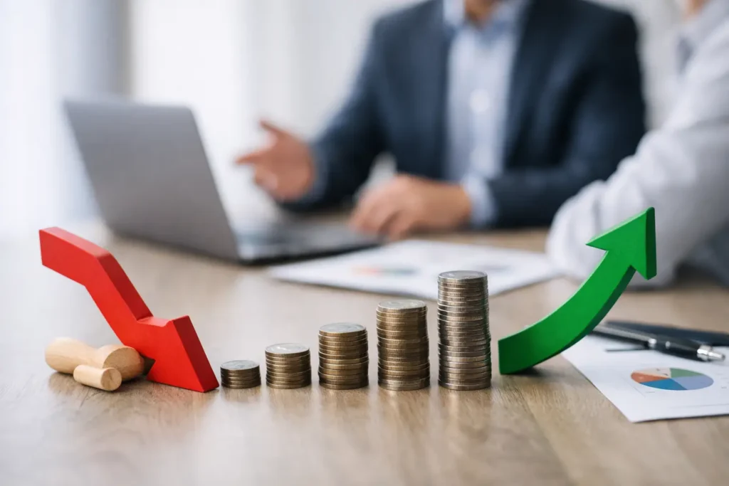 Como o churn afeta a receita recorrente B2B